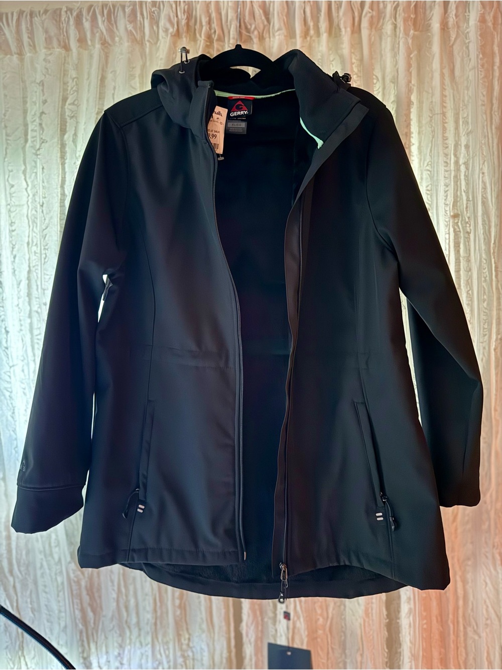Gerry Weber Women's Black Hooded Softshell Utility Jacket